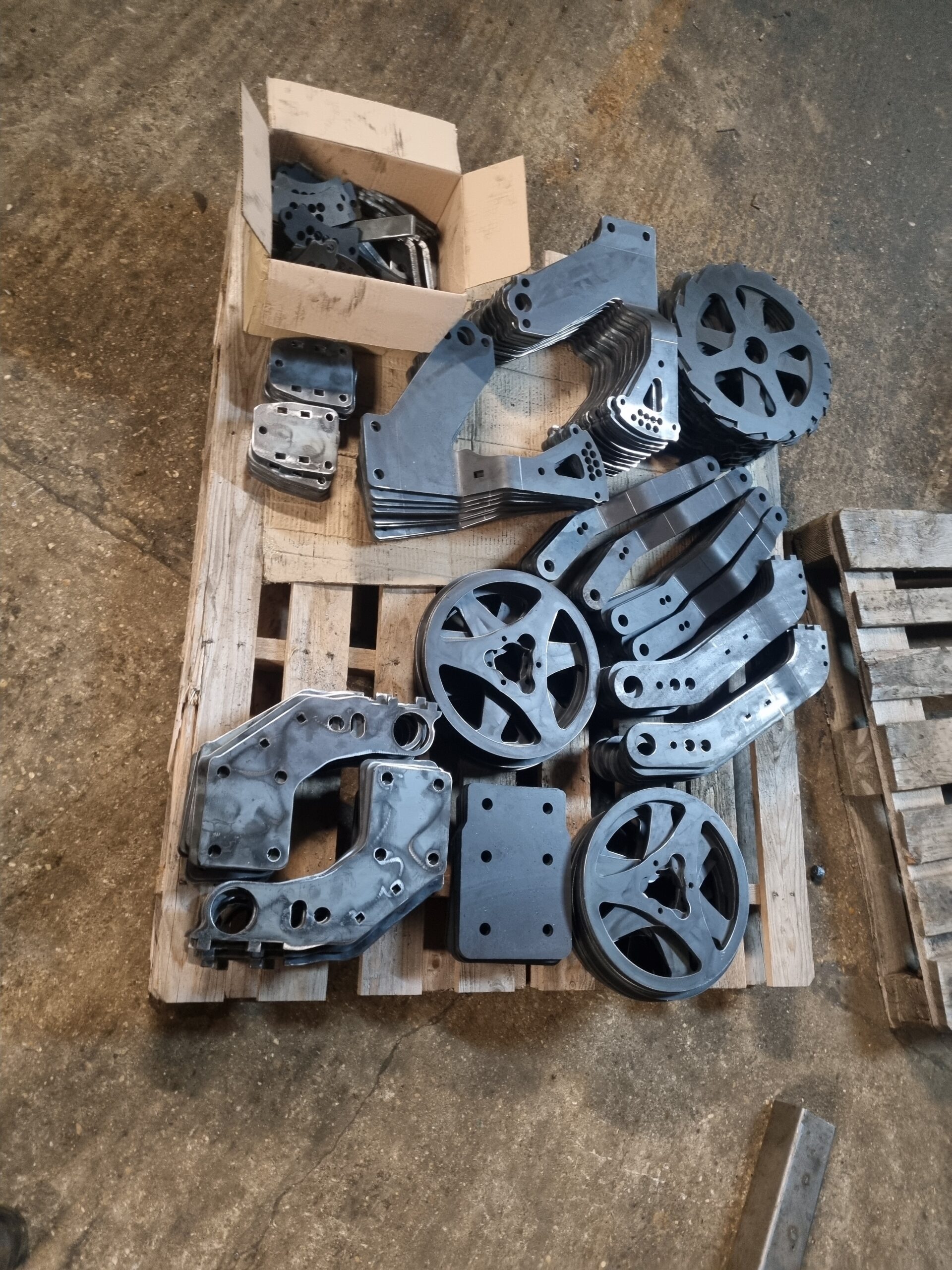 Example laser cut -agri Laser cut parts by Fentech Ltd